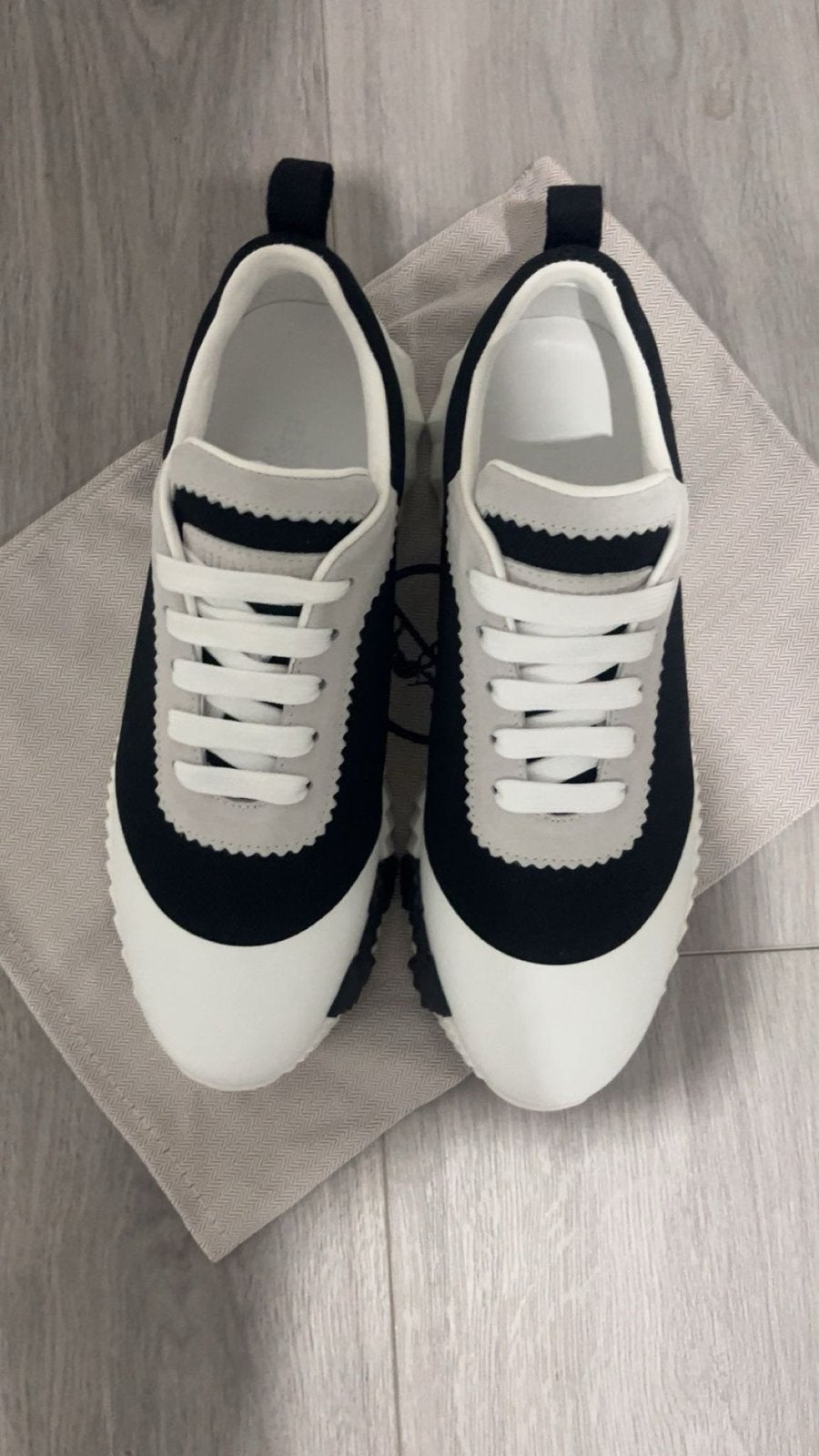 Hermes schoenen maat 41, Kleding | Heren, Ophalen, Zo goed als nieuw, Zwart, Sneakers of Gympen