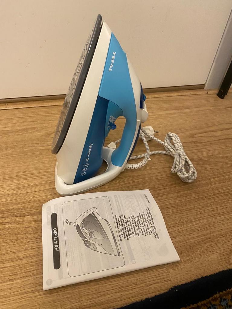 Tefal Aqua Turbo 200 strijkijzer, Witgoed en Apparatuur, Strijkijzers en Strijkplanken, Ophalen of Verzenden, Zo goed als nieuw