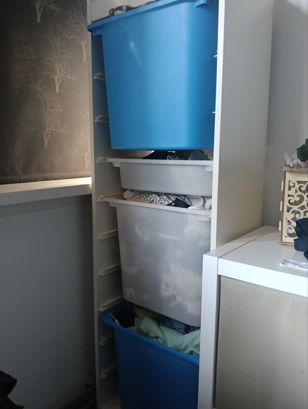 IKEA Trofast kast met bakken - Ideaal voor speelgoedopslag, Ophalen, Gebruikt, 105 cm of meer, Minder dan 50 cm
