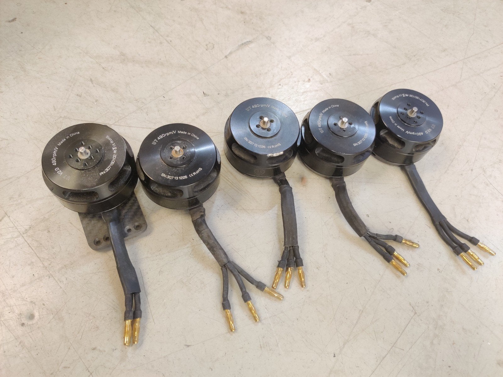 T-Motor U7 490KV Heavy Lift Drone Motor, Ophalen of Verzenden, Gebruikt, Elektro, Quadcopter of Multicopter