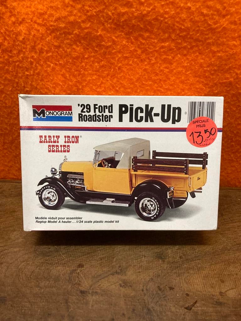 Monogram Ford pick-up, Hobby en Vrije tijd, Overige merken, Auto, Groter dan 1:32, Ophalen of Verzenden