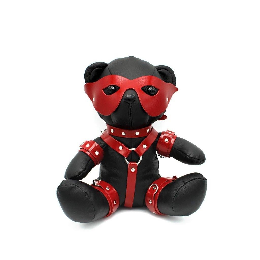 Eddy de BDSM Teddy in het Rood, Verzamelen, Poppen, Nieuw, Pop, Verzenden
