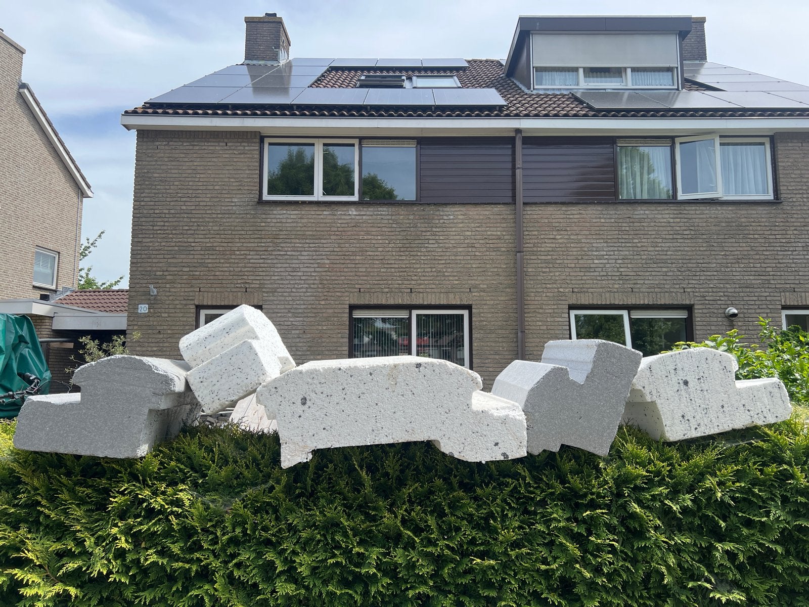 Gratis EPS broodjes voor vloerisolatie of fundering, Ophalen, Gebruikt