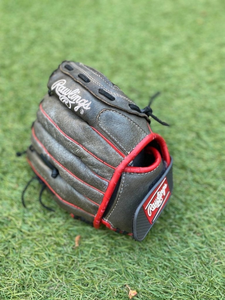 Honkbal veld handschoen, Sport en Fitness, Ophalen, Gebruikt, Honkbal, Handschoen