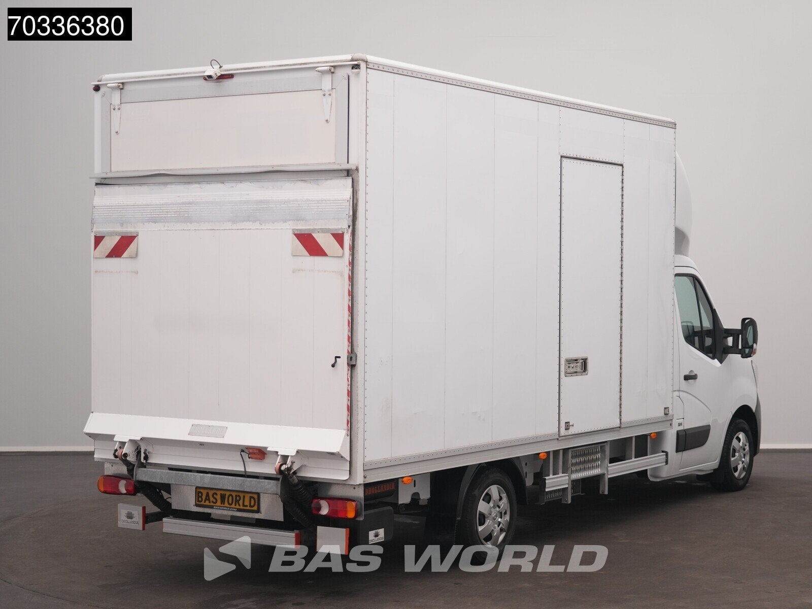 Renault Master 145PK Bakwagen Laadklep D'Hollandia Zijdeur A, 145 pk, Stof, Gebruikt, Euro 6