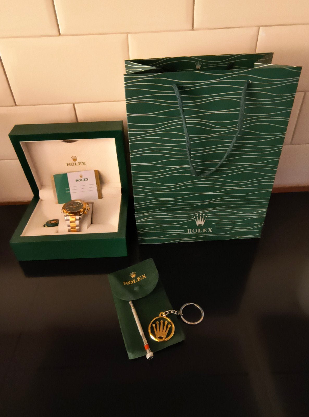 Rolex Daytona, Ophalen of Verzenden, Waterdicht, Nieuw