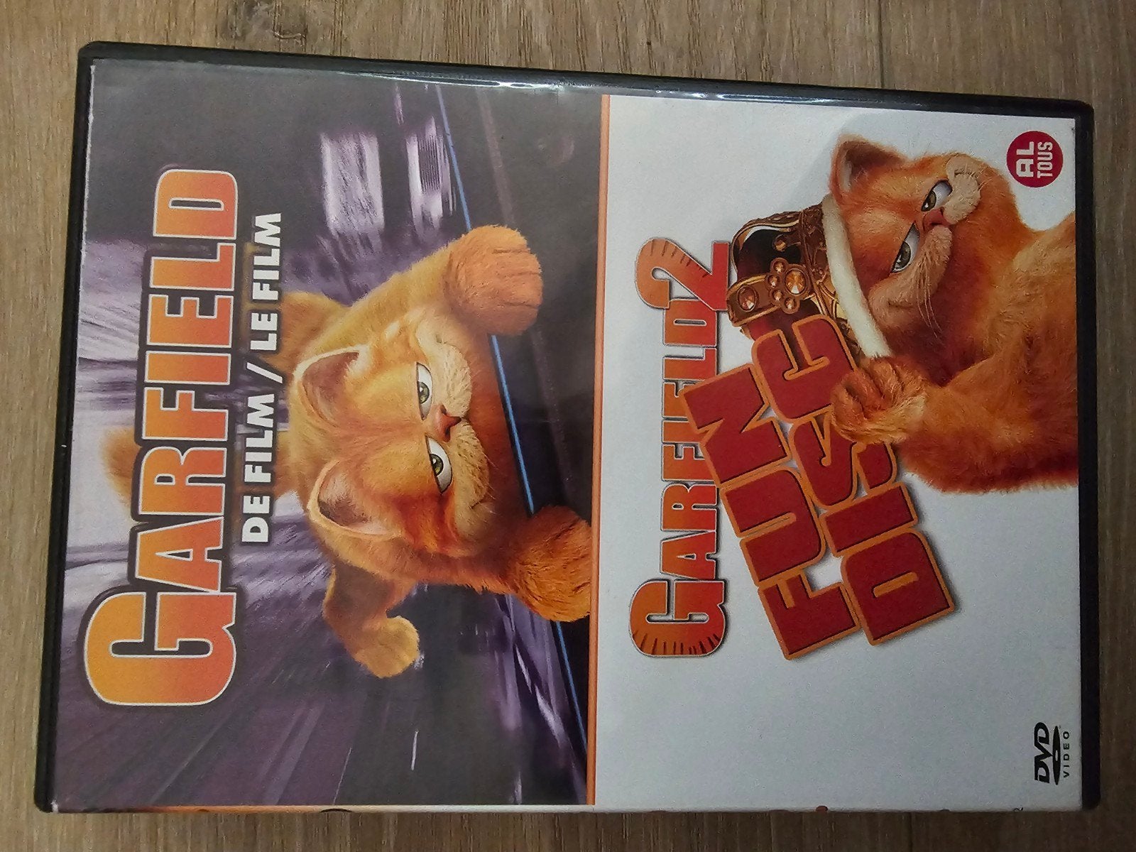 Garfield De Film / Garfield 2 - Dubbel DVD, Alle leeftijden, Nederlands, Ophalen of Verzenden, Inclusief doosje