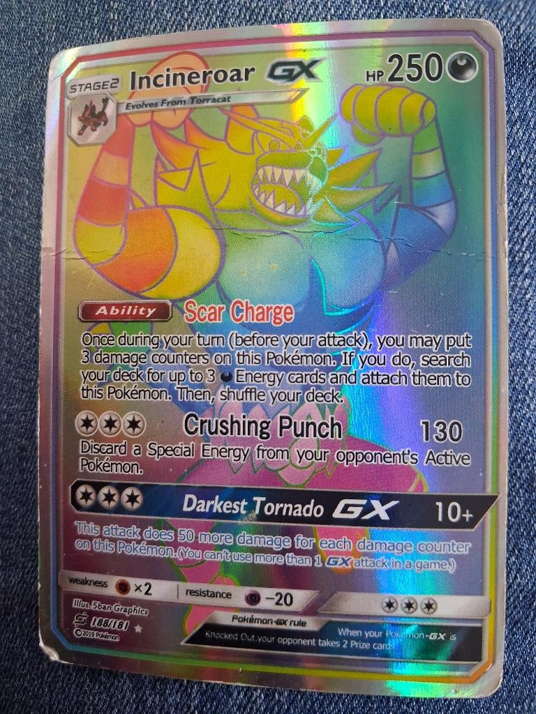 Pokemon kaart, Ophalen of Verzenden, Gebruikt, Losse kaart