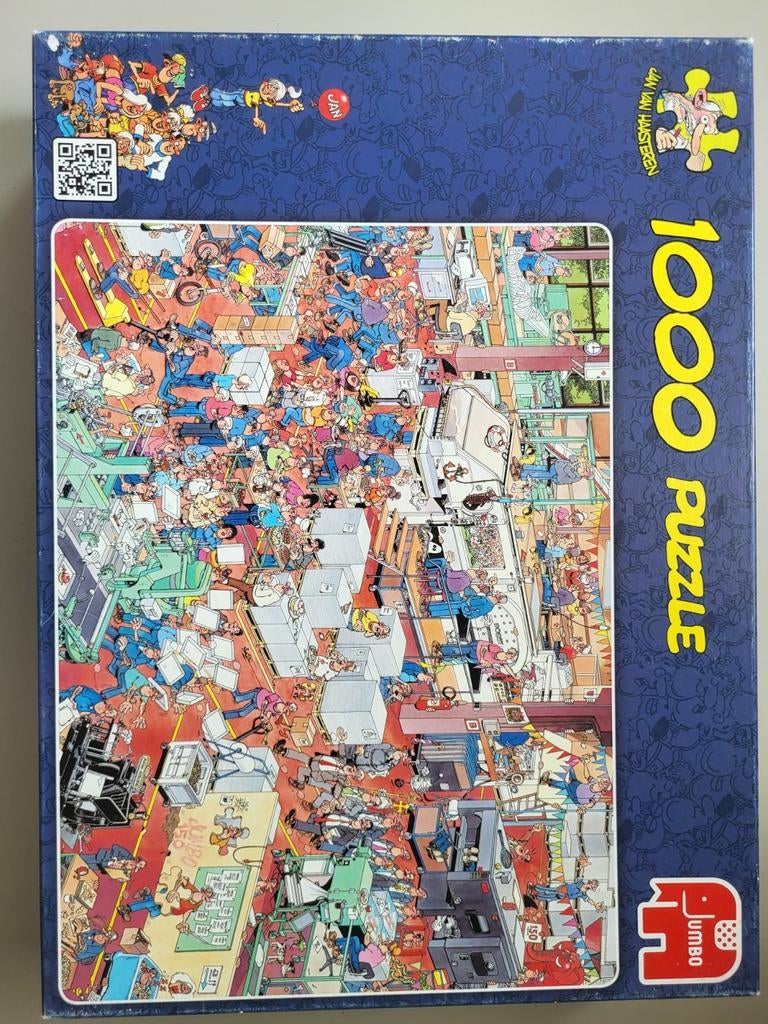 Jan van Haasteren en Wasgij puzzels, Ophalen of Verzenden, 500 t/m 1500 stukjes, Zo goed als nieuw