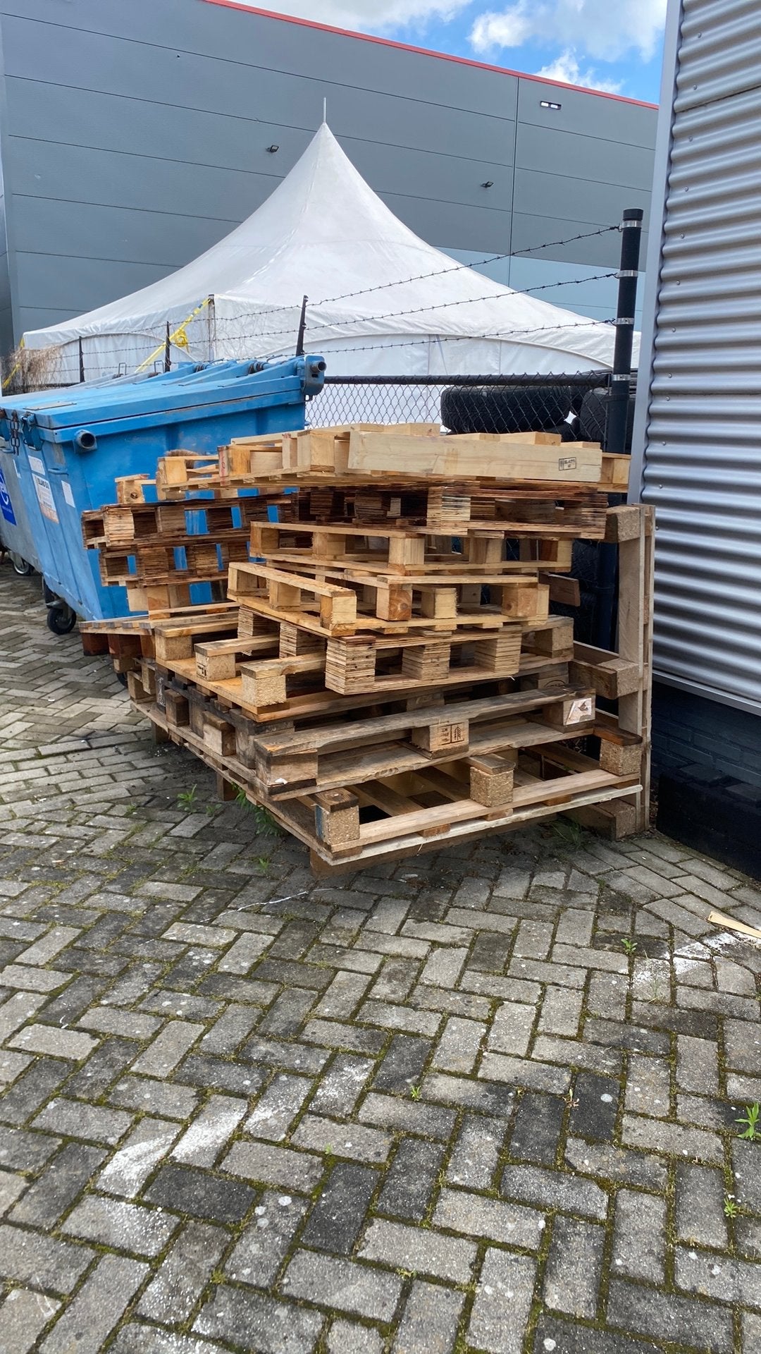 Pallets, Ophalen, Overige typen