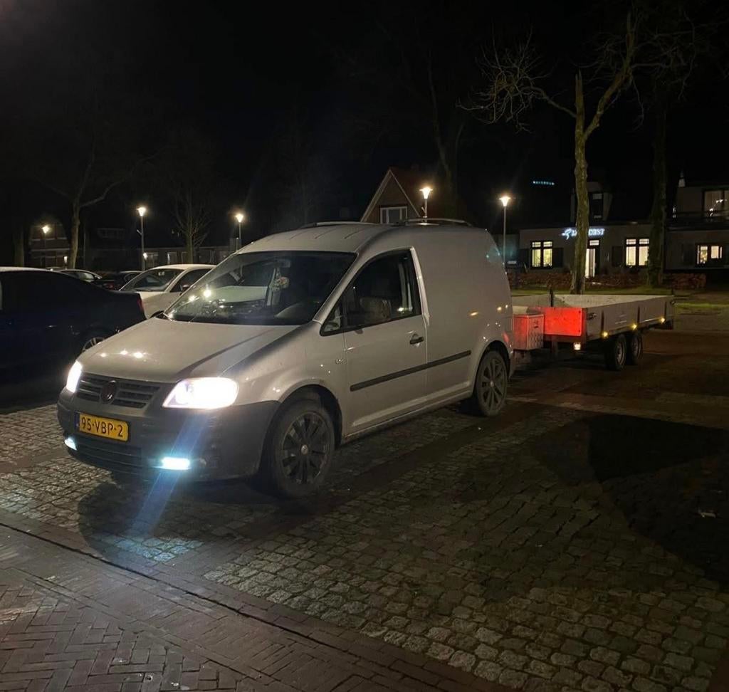 Kroeze trailer aanhanger 4x2 plateau aanhanger/autoambulance, Ophalen, Gebruikt