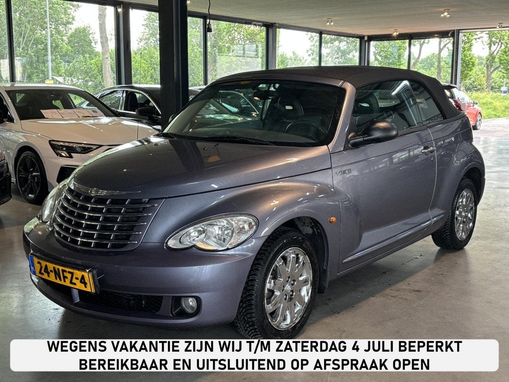 Chrysler PT Cruiser Cabrio 2.4i Touring, Auto's, Chrysler, Voorwielaandrijving, 450 kg, Cabriolet, 4 stoelen