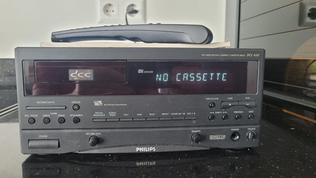 Philips DCC 450 met storing, Verzenden, Niet werkend