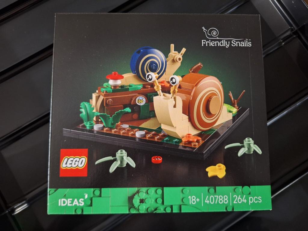 Lego Ideas 40788 Vriendelijke Slakken (nieuw), Lego, Nieuw, Ophalen of Verzenden, Complete set