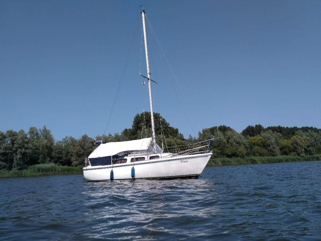 Mooie Jaguar 25 kimkieler, Watersport en Boten, 8 pk, Overige merken, Gebruikt, Binnenboordmotor