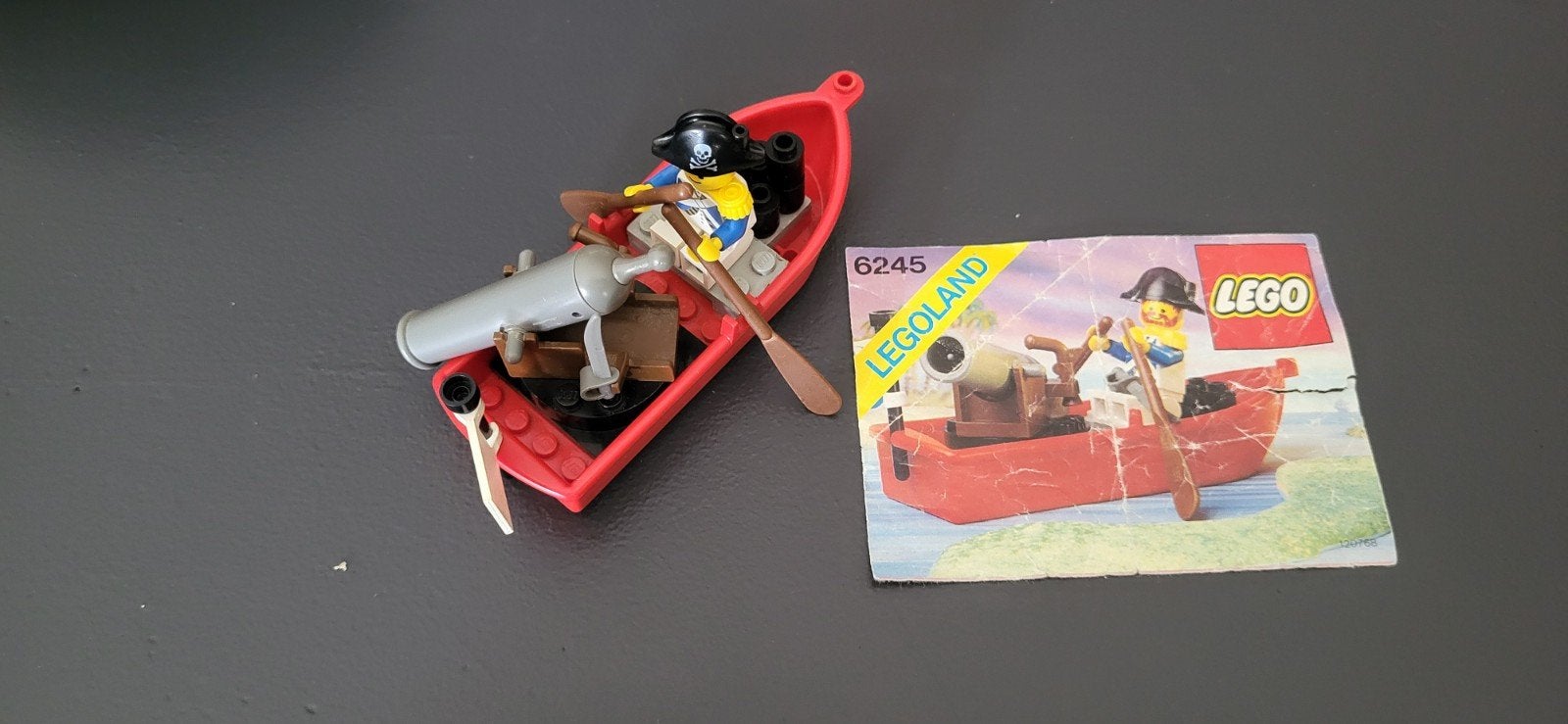 lego 6245 Piraten bootje, Gebruikt, Lego, Complete set, Pirates