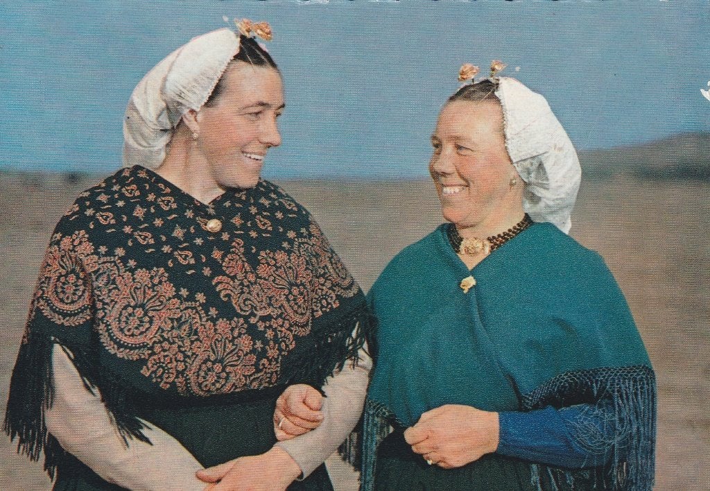 Scheveningen, Verzamelen, Ophalen of Verzenden, 1960 tot 1980, Ongelopen, Klederdracht