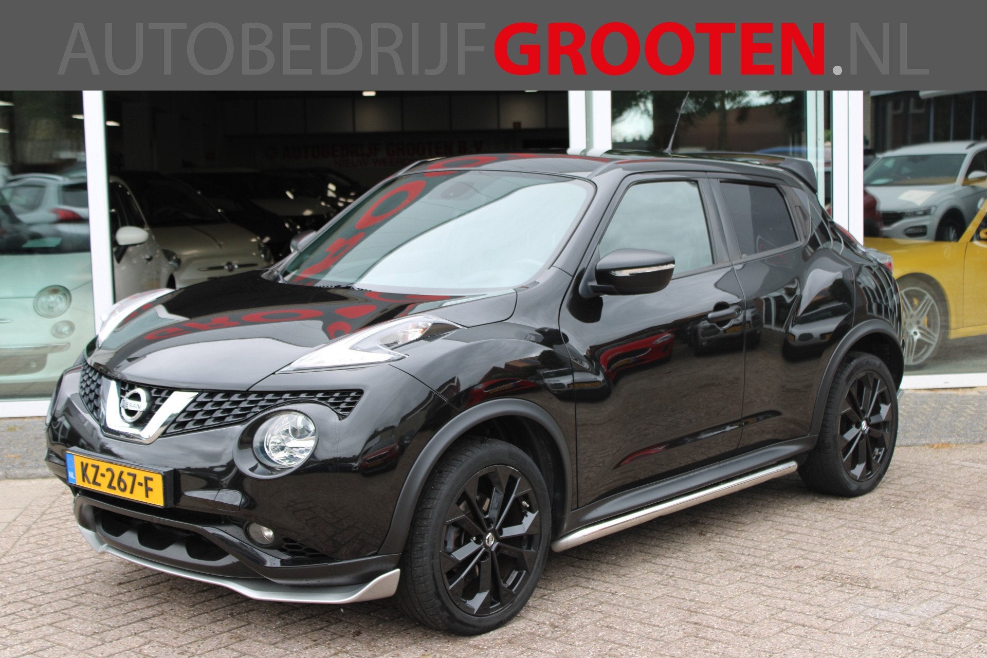 Nissan Juke 1.2 DIG-T S/S N-Connecta (bj 2016), Auto's, Voorwielaandrijving, Zwart, Origineel Nederlands, Handgeschakeld