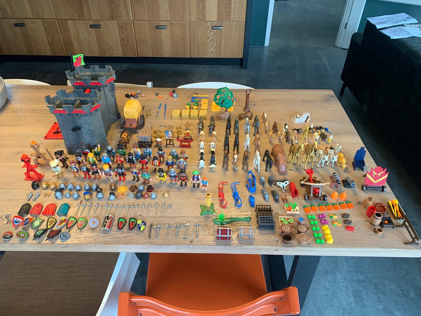 Playmobil, Kinderen en Baby's, Ophalen, Gebruikt, Complete set, Kasteel/Fort