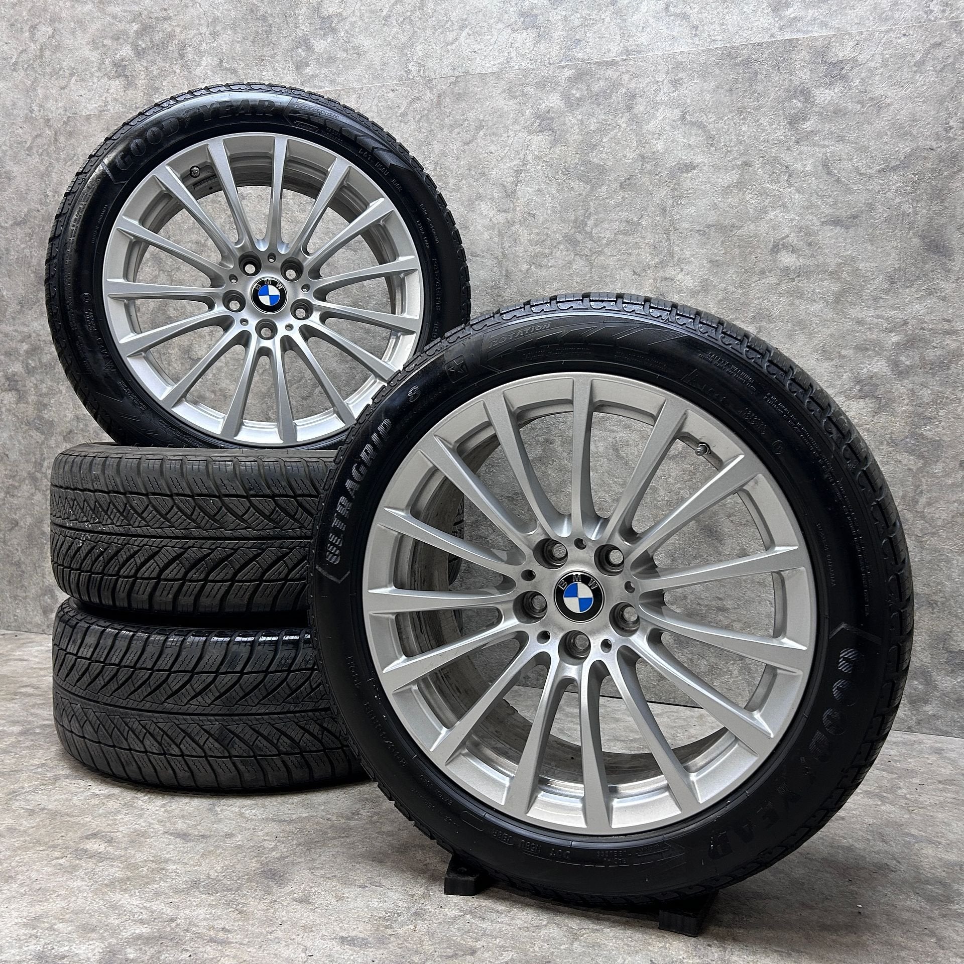 18 inch originele velgen + winterbanden BMW 5 6 serie G30 G3, 18 inch, -, -, Banden en Velgen