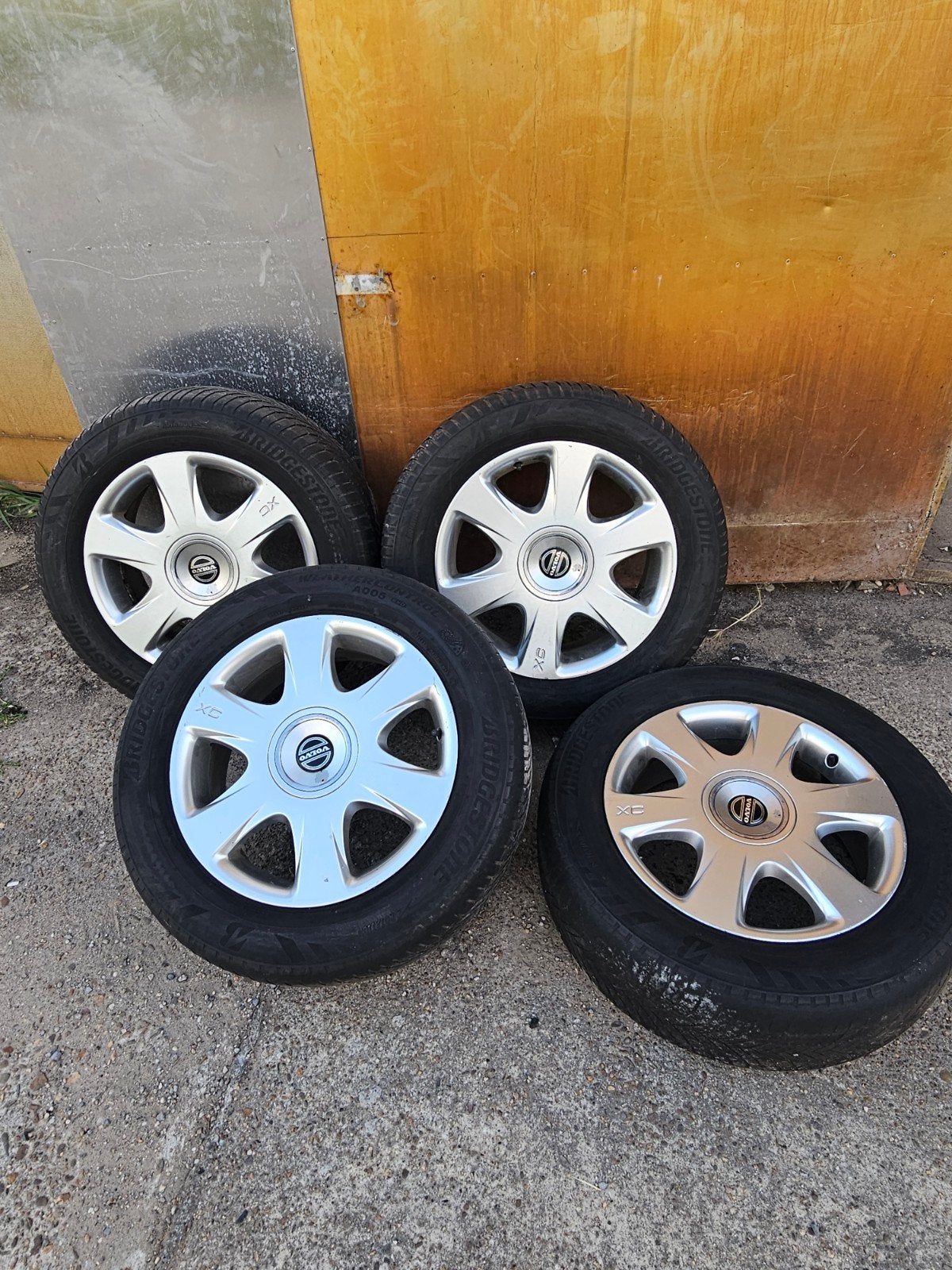 Volvo Xc90 executive panopea velgenset, Ophalen, 18 inch, Gebruikt, Banden en Velgen