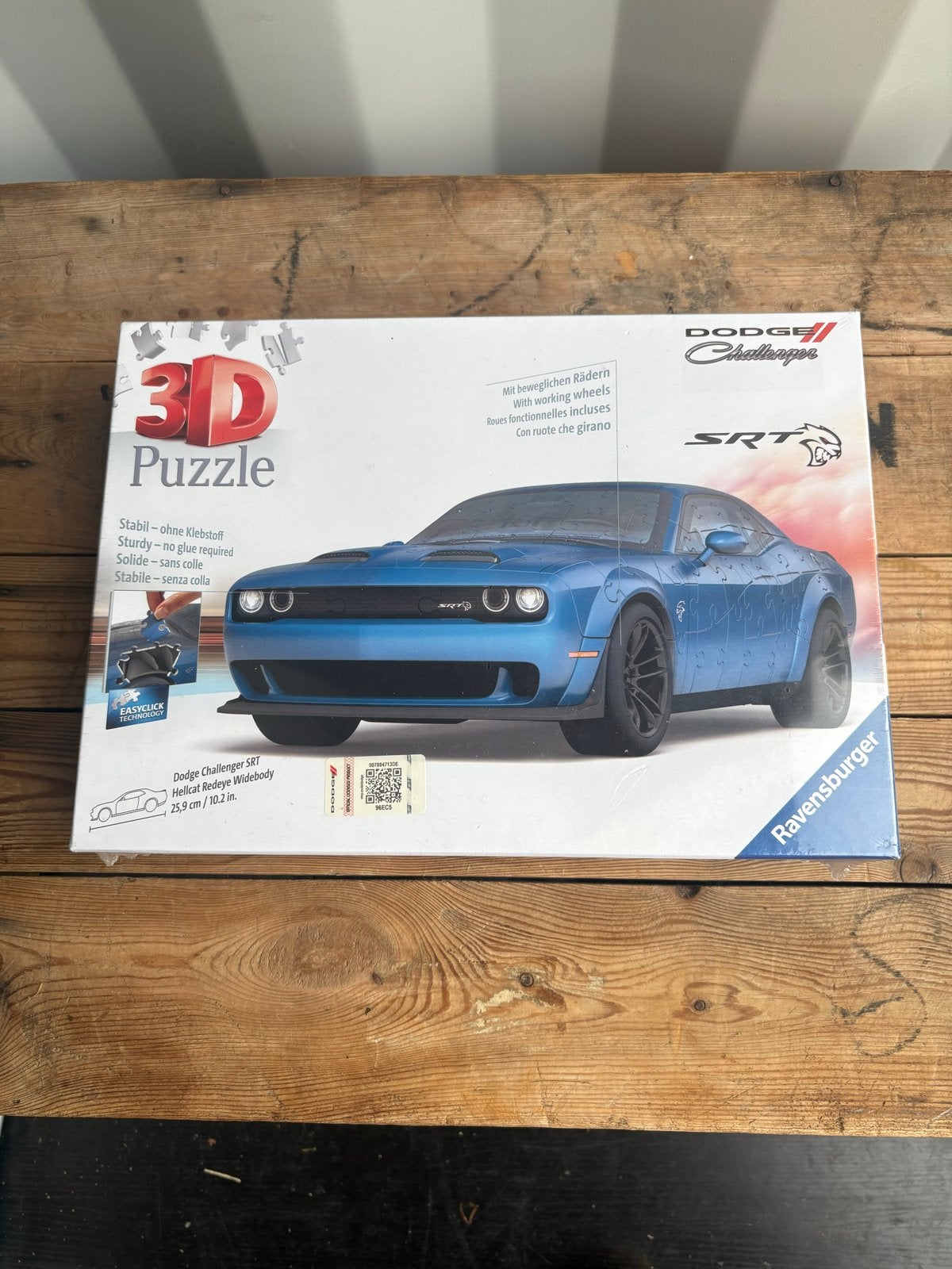 Ravensburger 3D Puzzel Dodge Challenger SRT Hellcat, Nieuw, The-Thrift-Store@outlook.com, Ossenkamppad 25, Ravensburger