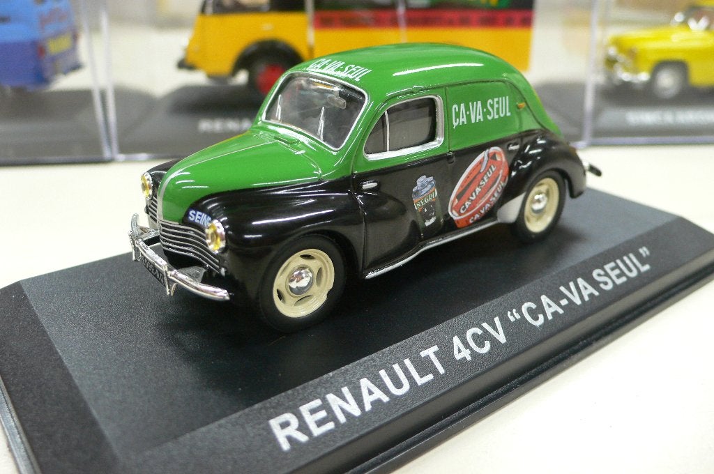renault  4cv commerciale 1954  - altaya/ ixo 1/43-AANBIEDING, Hobby en Vrije tijd, Modelauto's | 1:43, Verzenden, Nieuw, Auto