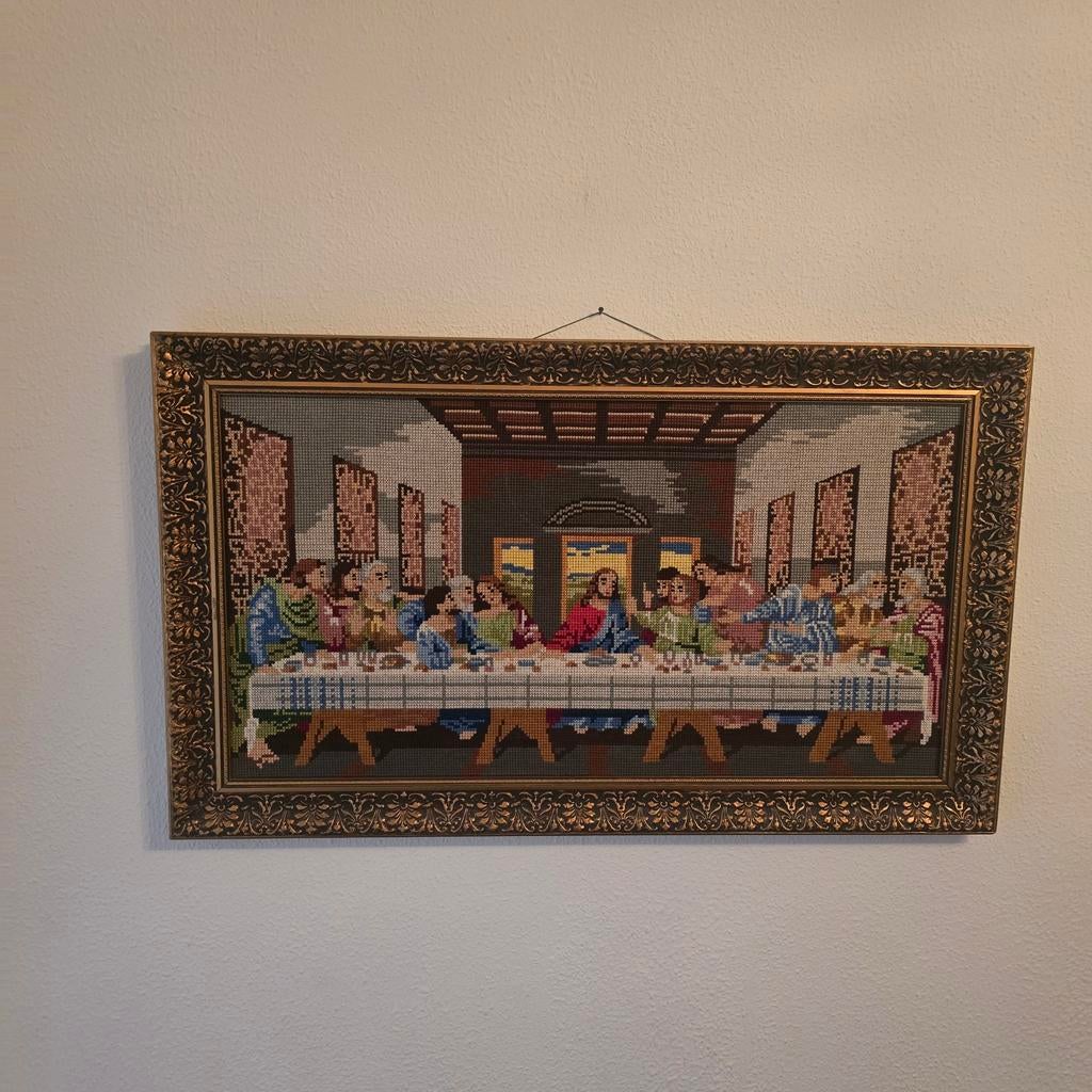 Geborduurd schilderij, Ophalen of Verzenden