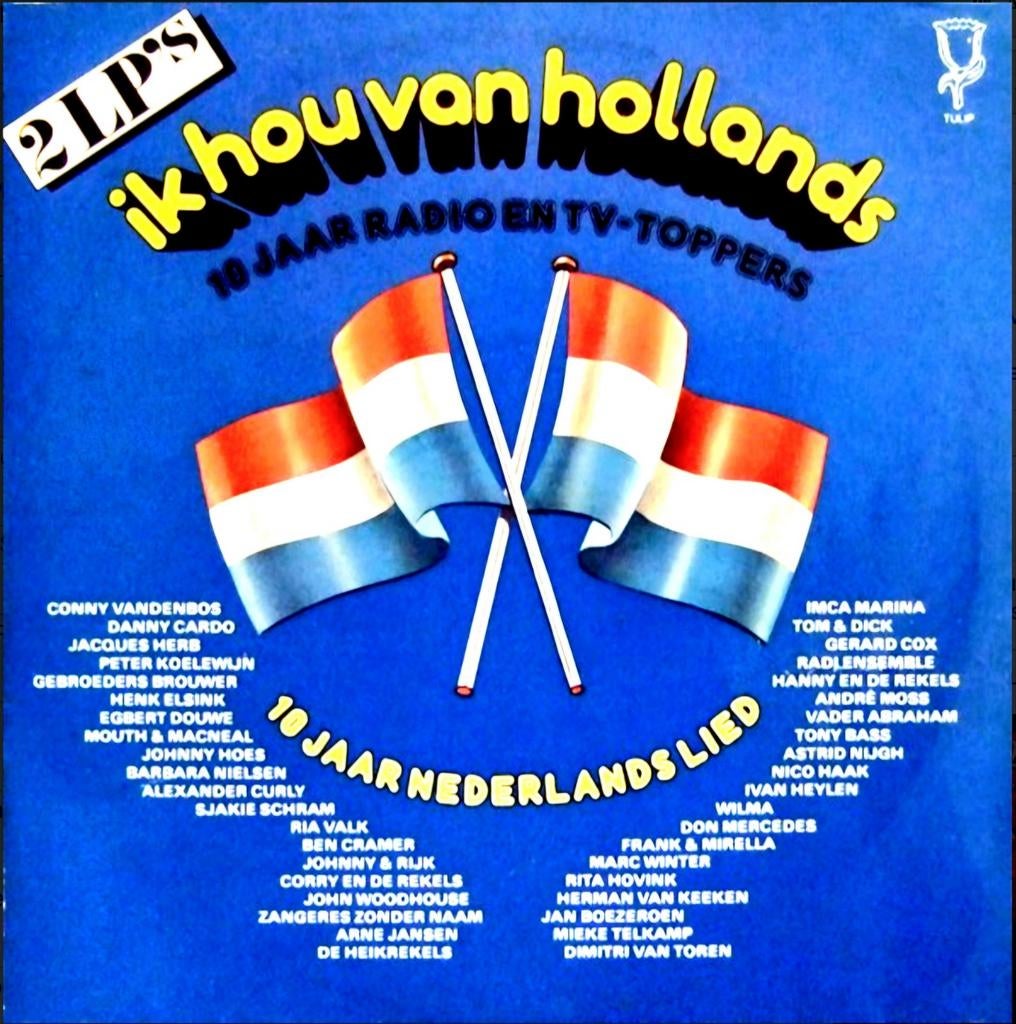 2-LP  VERZAMEL - Ik Hou Van Hollands, Ophalen of Verzenden, Gebruikt, 12 inch, Levenslied of Smartlap