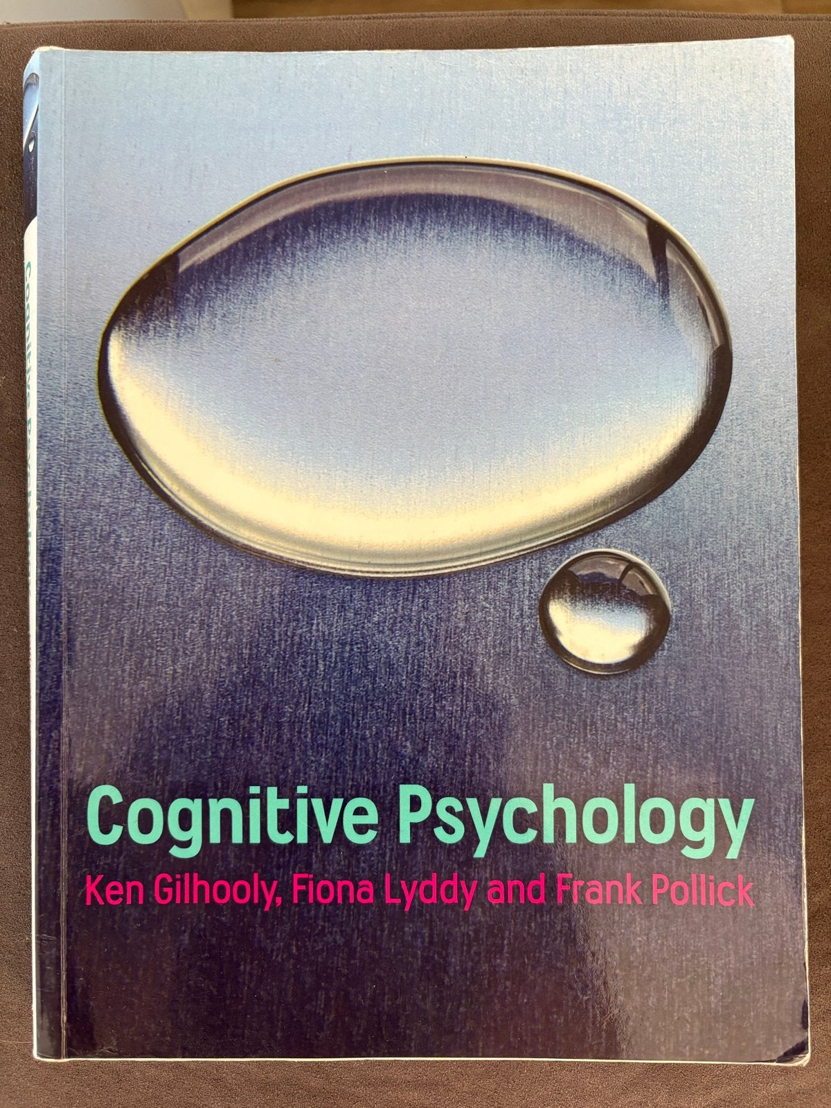Cognitive Psychology - Ken Gilhooly, Fiona Lyddy, Frank Poll, Ophalen of Verzenden, Gamma, Zo goed als nieuw, HBO