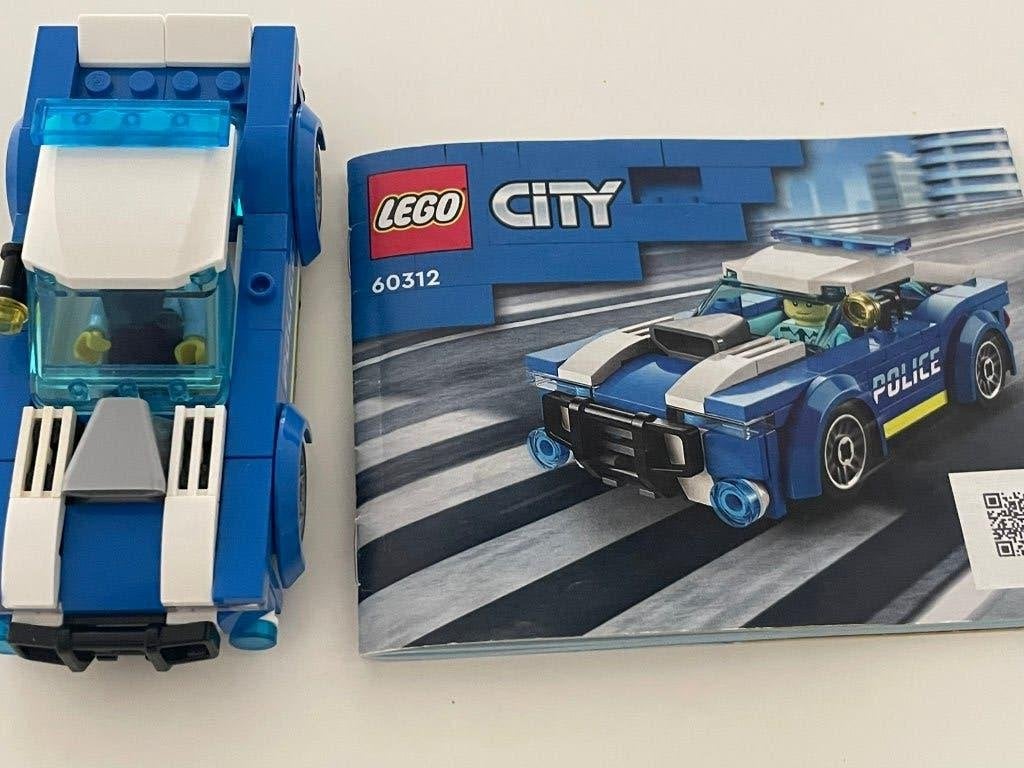 Lego city set 60312 politiewagen, Ophalen, Compleet, City, Lego