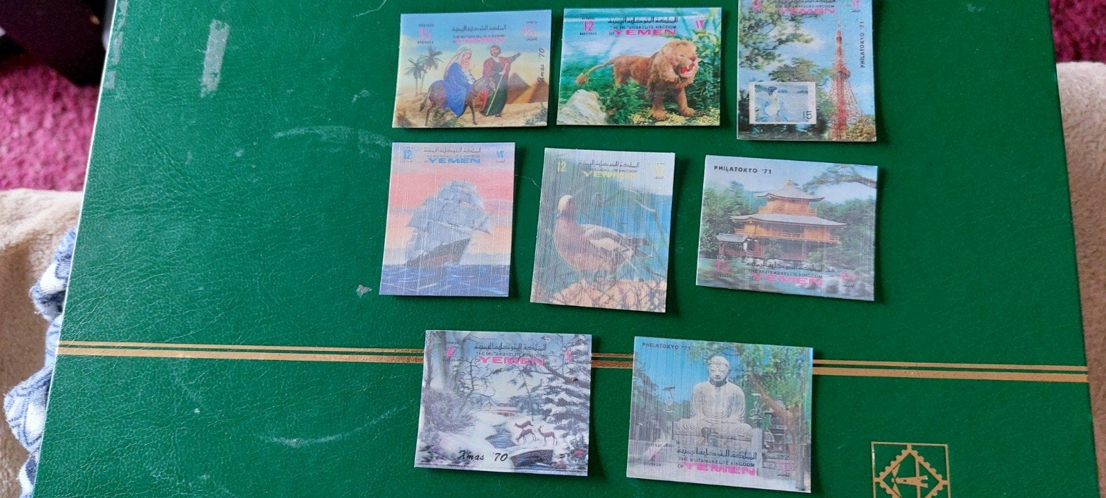 3 D Yemen postzegels, Ophalen of Verzenden, Postfris, Midden-Oosten