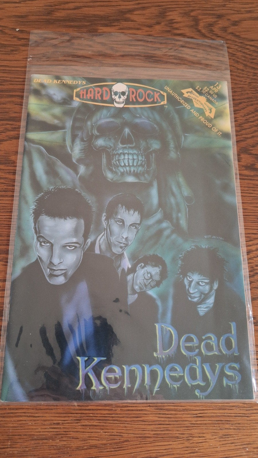Dead Kennedys Hard Rock Comic - Zeldzaam Stripboek, Ophalen of Verzenden, Zo goed als nieuw