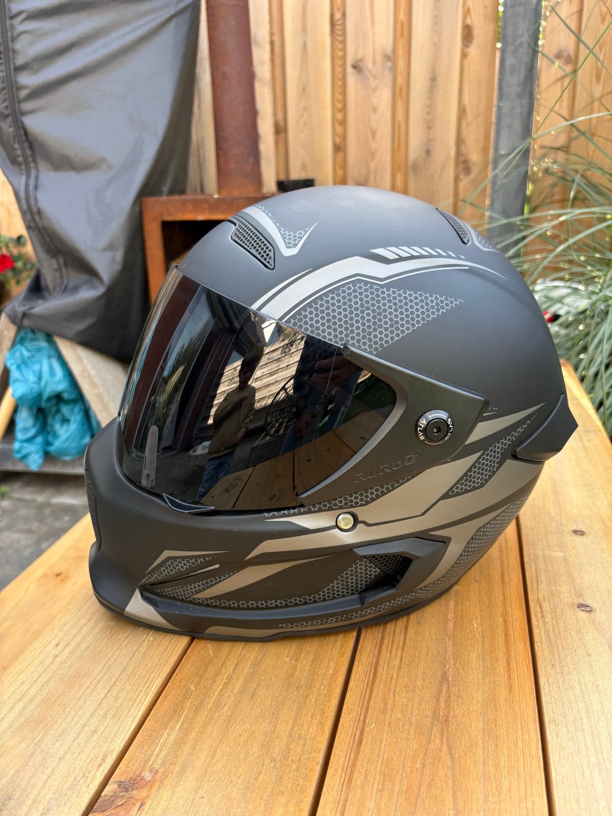 Ruroc Atlas Sport Integraalhelm - Maat M, Motoren, Overige merken, M, Heren, Ophalen of Verzenden