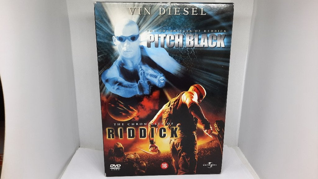 Riddick 1 en 2 Film DVD Boxset, Vanaf 16 jaar, Ophalen of Verzenden, Zo goed als nieuw, Actie