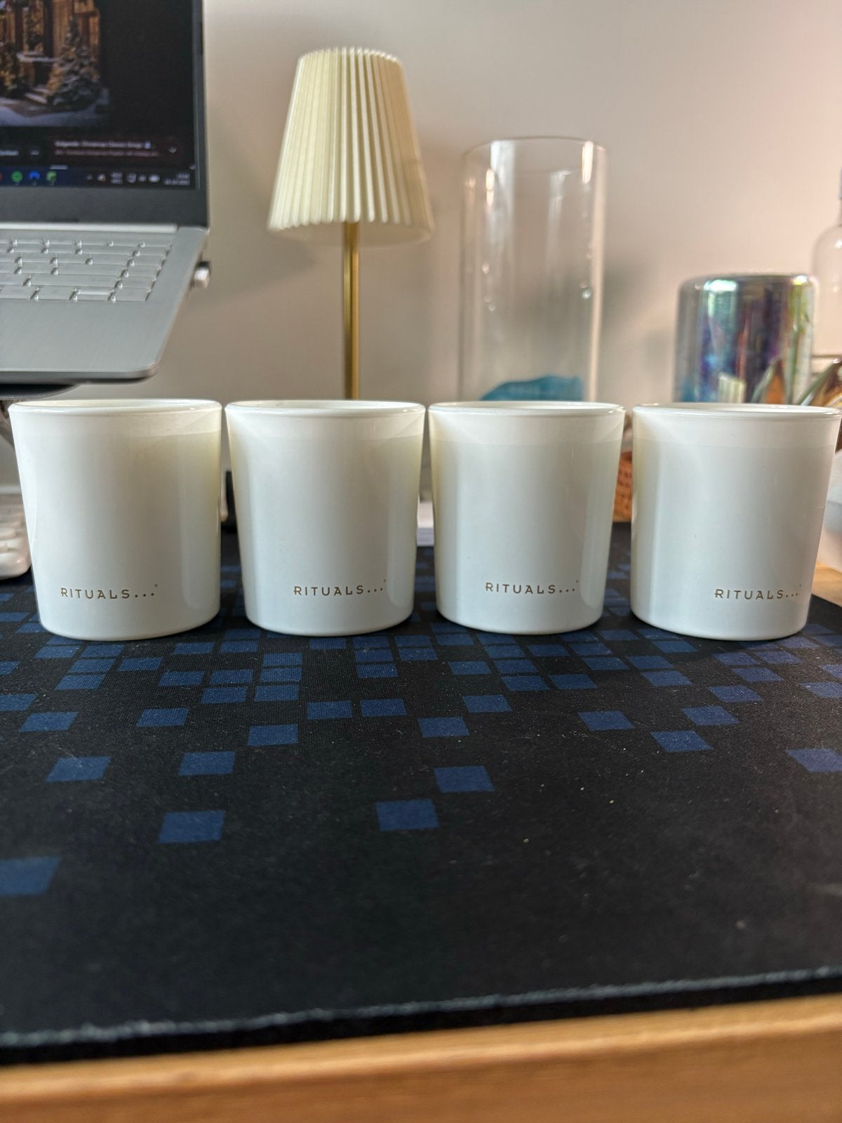 Rituals The Ritual of Karma Geurkaars 140g - 4Stuks, Wit, Ophalen of Verzenden, Rituals, Kaars
