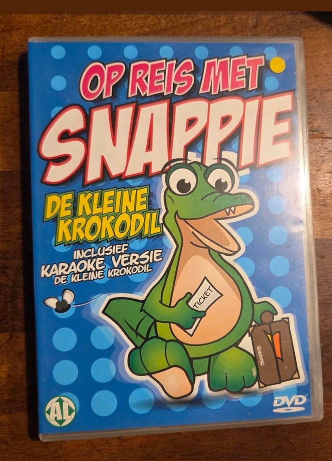 Op Reis met Snappie de kleine krokodil  - DVD, Alle leeftijden, Ophalen of Verzenden, Zo goed als nieuw