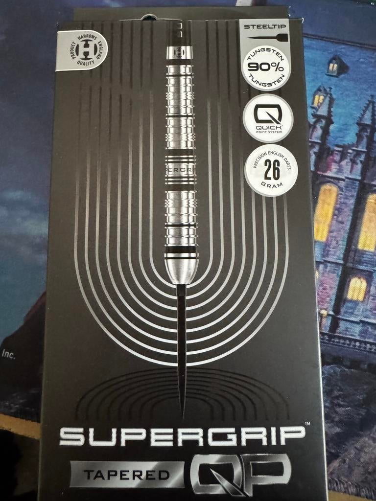 Harrows Supergrip QP Tapered Steeltip Darts 26 gram - Nieuw, ., Nieuw, Ophalen of Verzenden, .