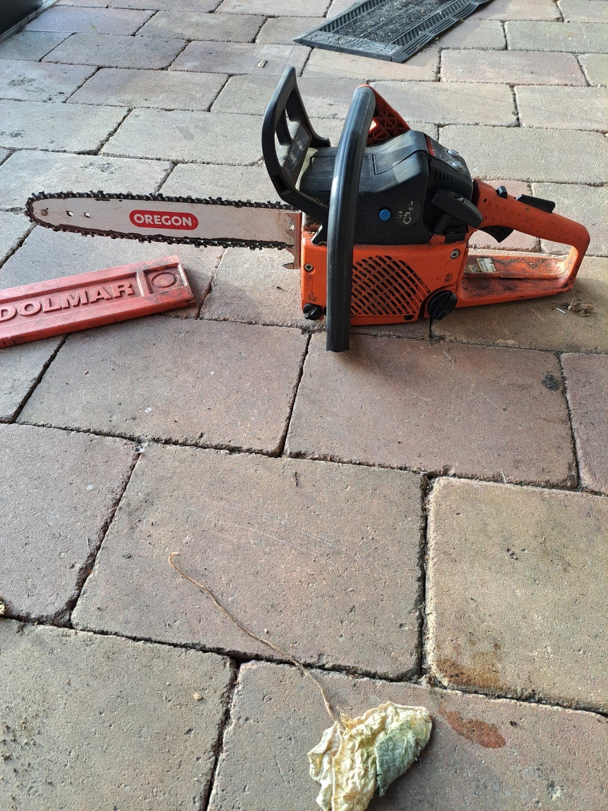 Dolmar PS-401 Kettingzaag - Rem defect, Ophalen, Gebruikt, Kettingzaag, Dolmar