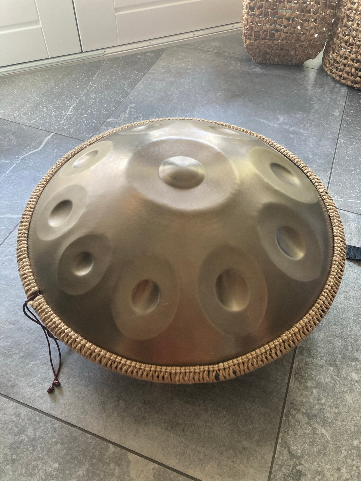 Handpan Drum - 22-Inch 9-Note D Kurd 440Hz, Muziek en Instrumenten, Percussie, Nieuw, Melodische percussie, Ophalen