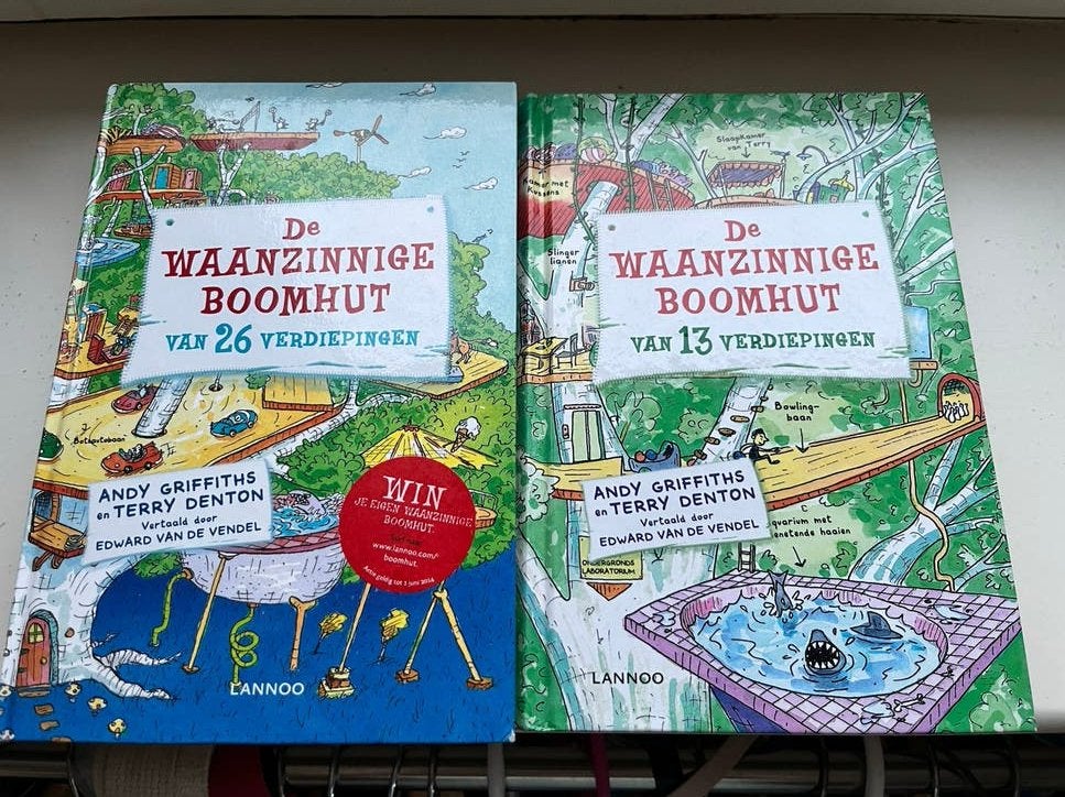 De Waanzinnige Boomhut: 13 en 26 Verdiepingen, Boeken, Ophalen of Verzenden, Zo goed als nieuw, Fictie algemeen