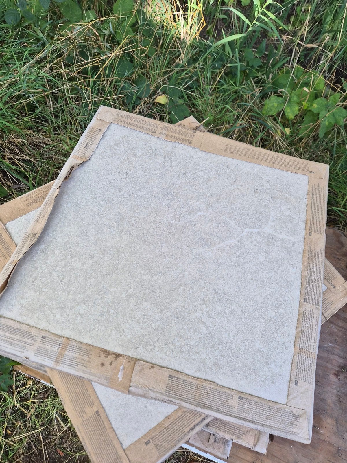 12 Nieuwe Keramische Tegels 60x60, Ophalen, 60 cm of meer, Nieuw, Minder dan 5 m²