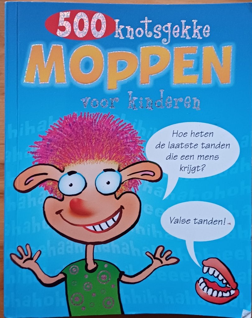 2+1 GRATIS! 500 knotsgekke moppen voor kinderen, Ophalen of Verzenden, Gelezen, Fictie algemeen