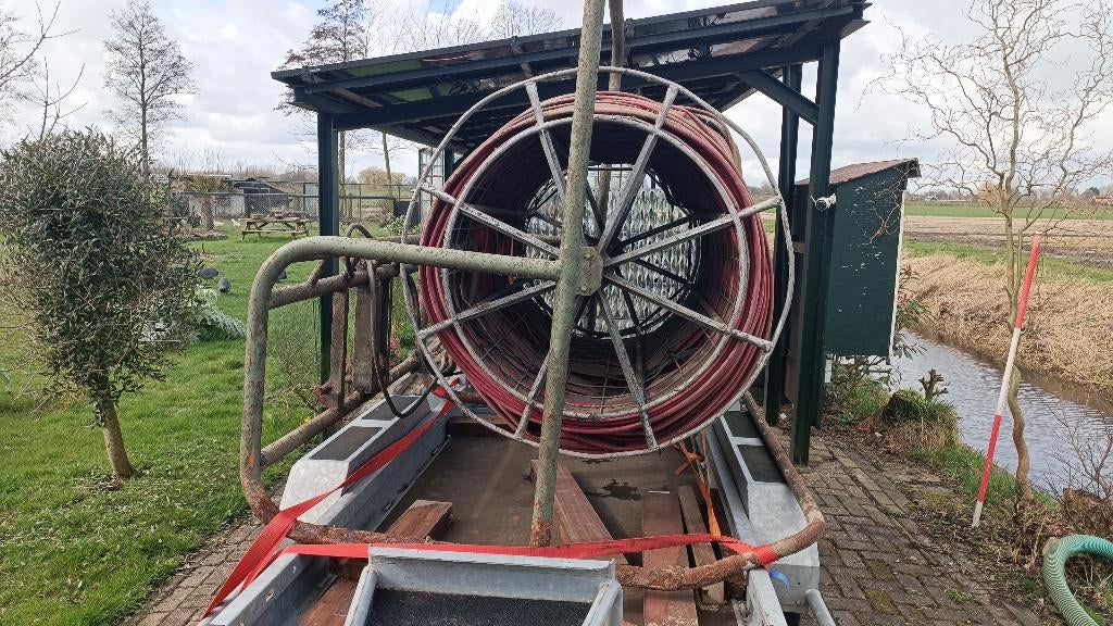 Water proei installatie, Ophalen, Gebruikt