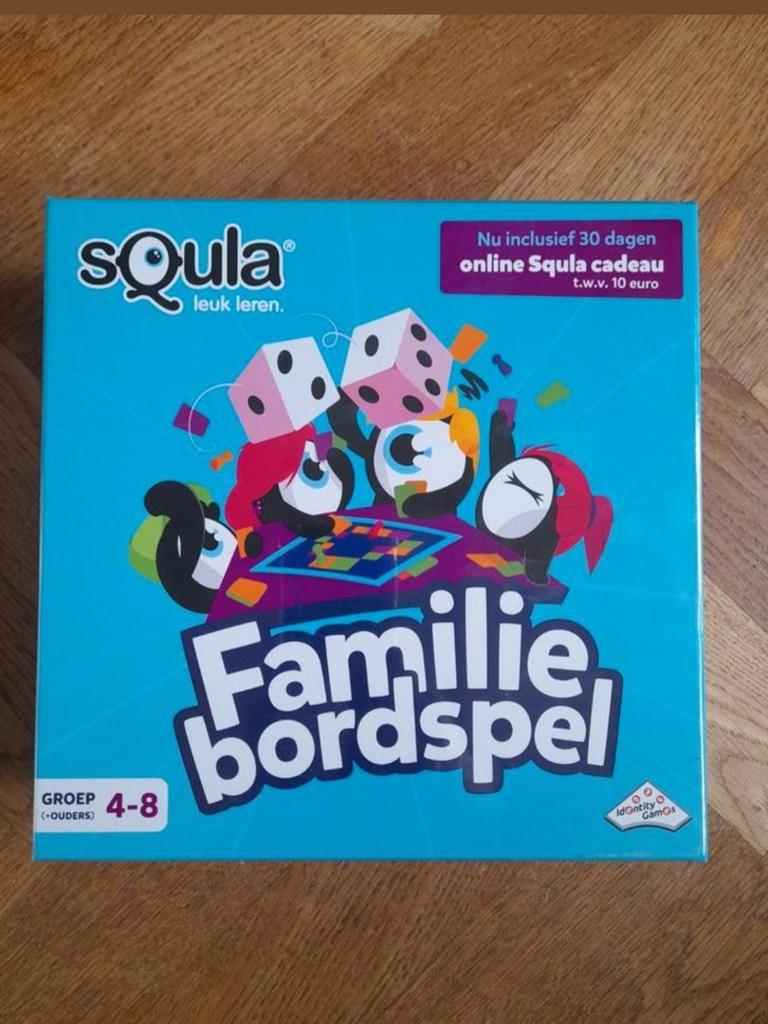 Squla familie bordspel nieuw in seal ~ groep 4 tm 8 ~, Hobby en Vrije tijd, Gezelschapsspellen | Bordspellen, Ophalen of Verzenden