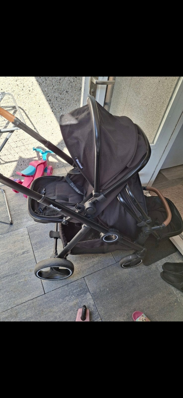 Banini Duo kinderwagen - Compleet en in goede staat, Overige merken, Gebruikt, Ophalen of Verzenden, Duowagen