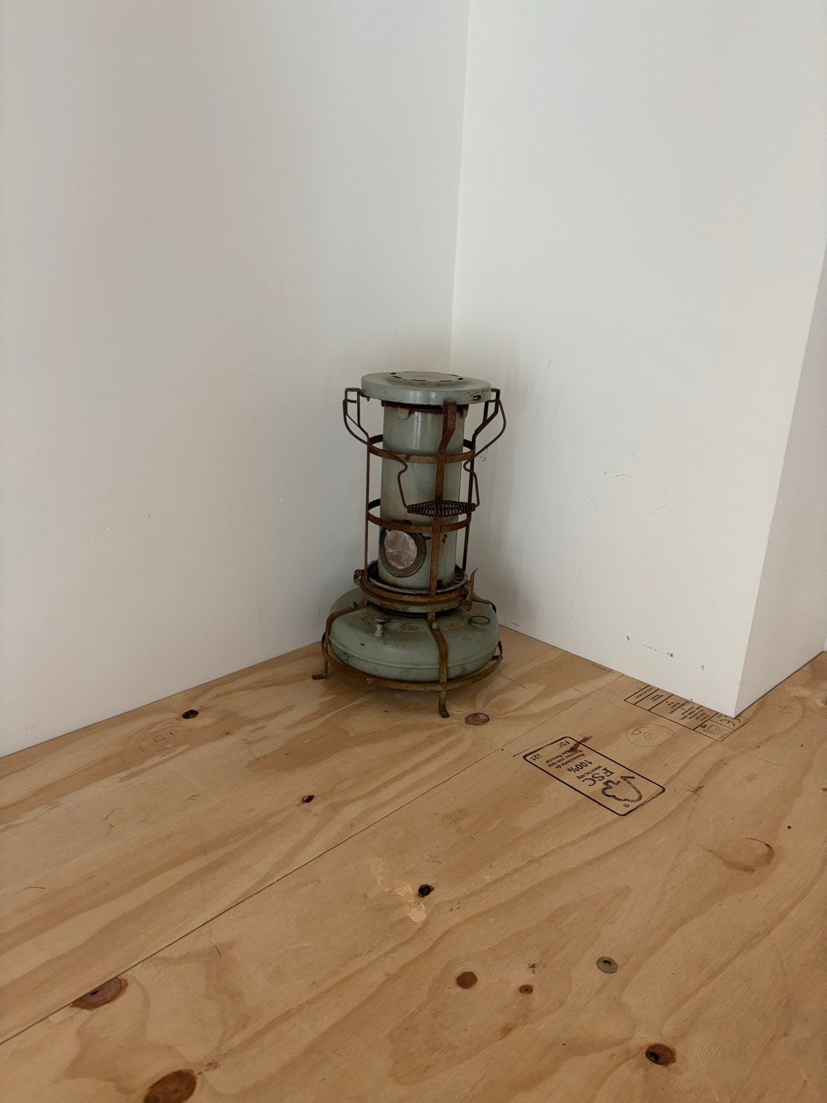 Vintage petroleumkachel - decoratief object, Ophalen