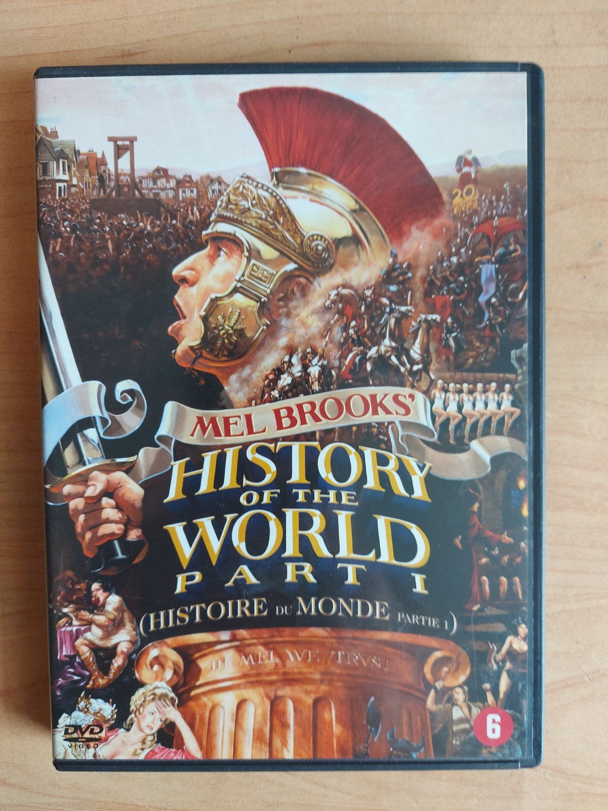 History of the World Part 1 - Mel Brooks, Alle leeftijden, Ophalen of Verzenden, Zo goed als nieuw, Actiekomedie