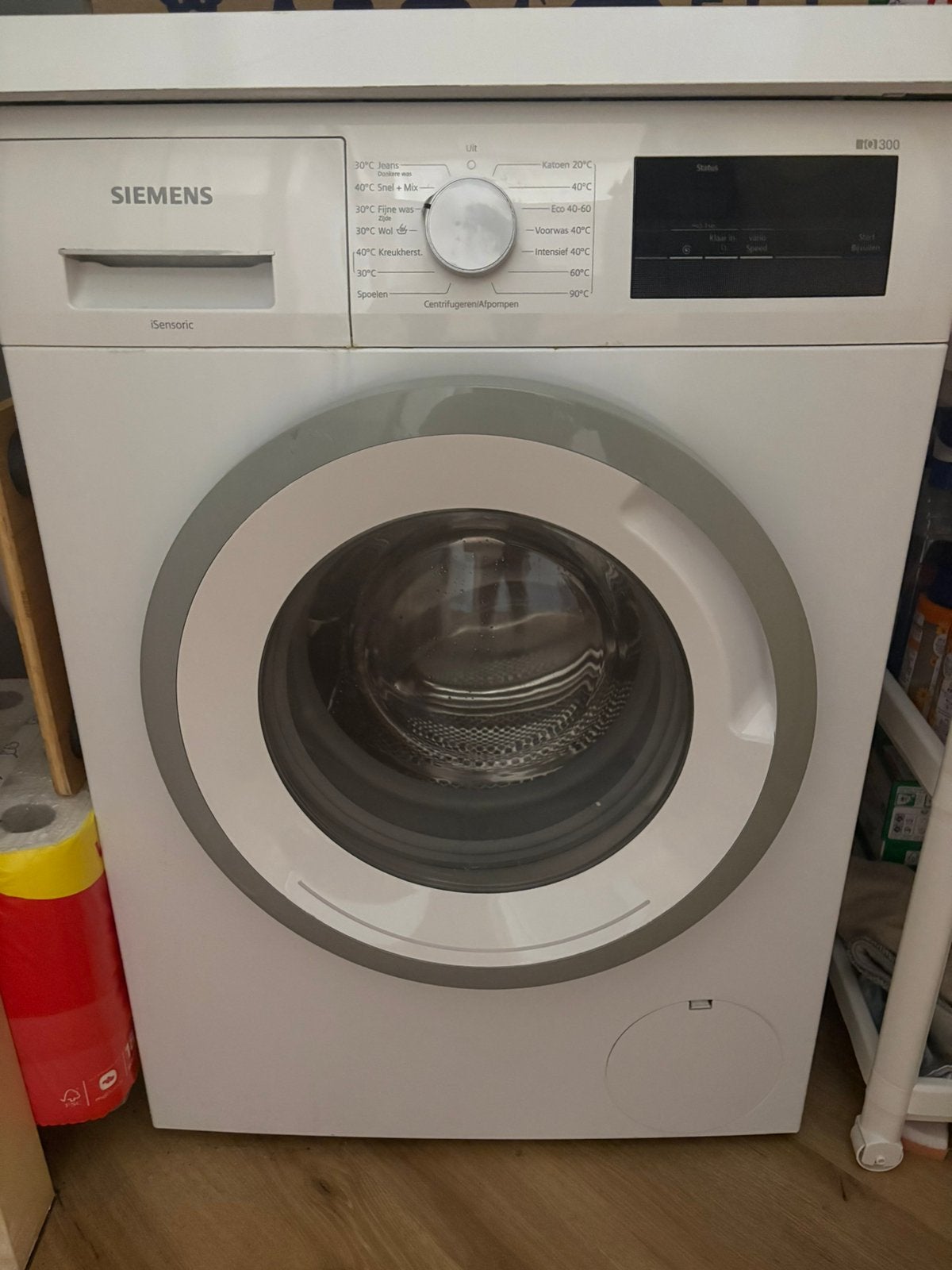 Wasmachine siemens, Witgoed en Apparatuur, Ophalen, Zo goed als nieuw, 1200 tot 1600 toeren, 85 tot 90 cm
