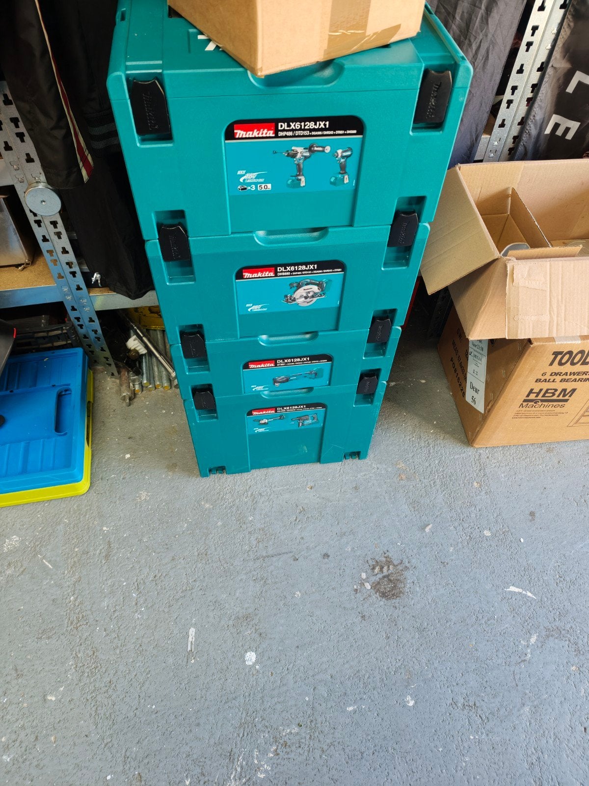 Nieuw Makita DLX6128JX1 18V LXT Accu-machineset 6-delig, Ophalen, Nieuw